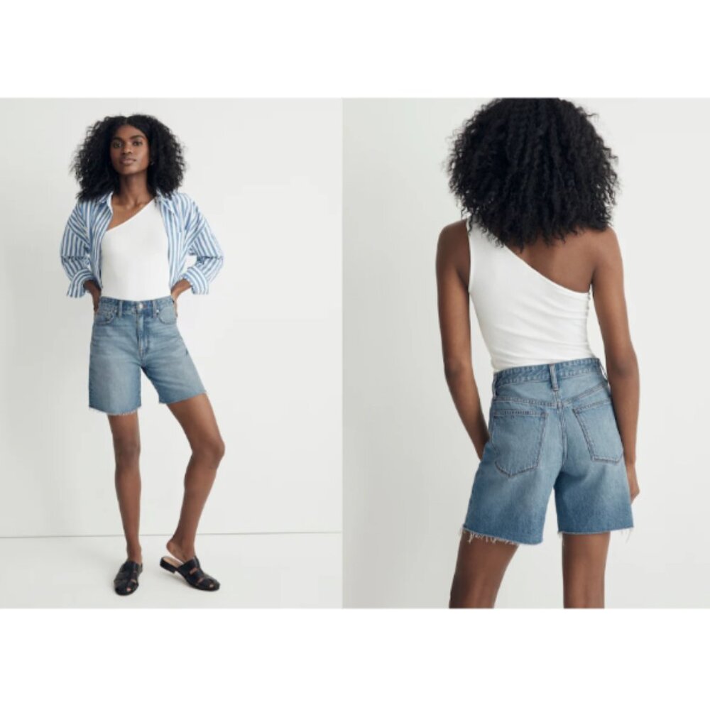 Madewell Baggy Jeans Shorts XXS 24